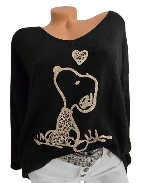 Rehoboth Moda V-Ausschnitt-Pullover Feinstrick Damen Pullover günstig online kaufen