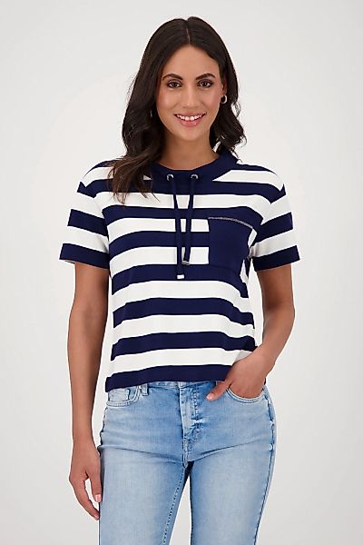 Monari Sweatshirt "SweatshirtK5Ringel", Mit Rundhalsausschnitt günstig online kaufen