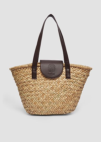 Comma Tragetasche Shopper aus Bast, comma günstig online kaufen