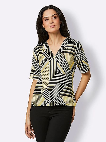 CREATION L PREMIUM Print-Shirt "Lyocell-Shirt" 1 Stk. günstig online kaufen