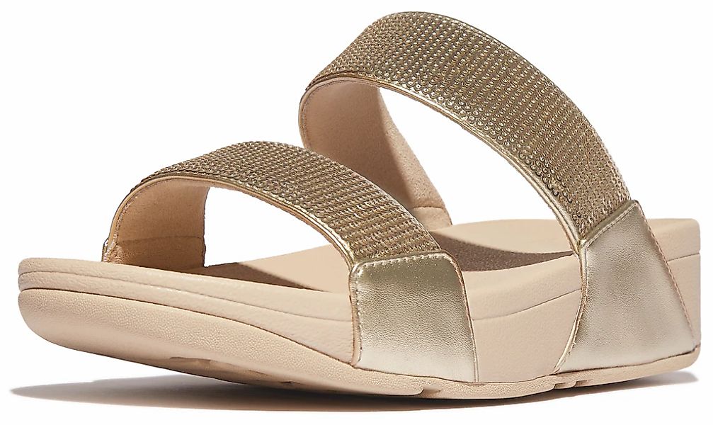 Fitflop Keilpantolette "LULU", Keilsandale, Sommerschuh mit Pailletten günstig online kaufen