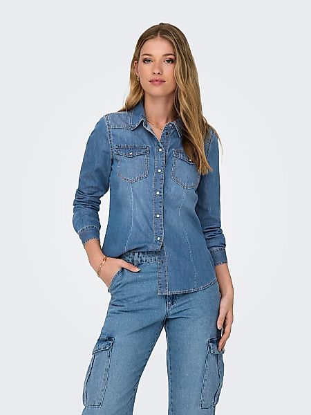 ONLY Jeansbluse ONLALEXA L/S DNM SHIRT günstig online kaufen