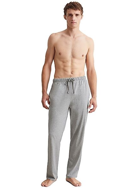 Marc O'Polo Pyjamahose Heavy Jersey mit verstellbarem Kordelzugbund günstig online kaufen