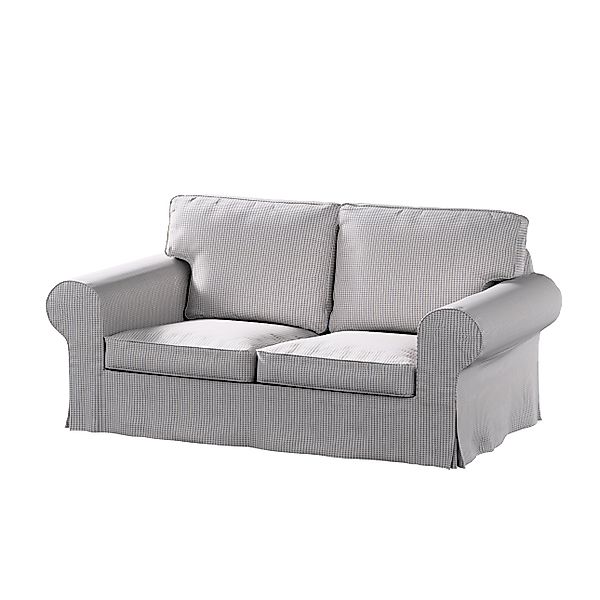 Bezug für Ektorp 2-Sitzer Sofa nicht ausklappbar, beige-blau, Sofabezug für günstig online kaufen