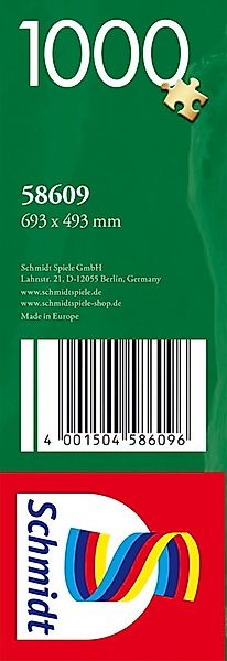 Schmidt Spiele Puzzle 1000 Teile Puzzle Zac Kinkade Santas Nordpol 58609, P günstig online kaufen