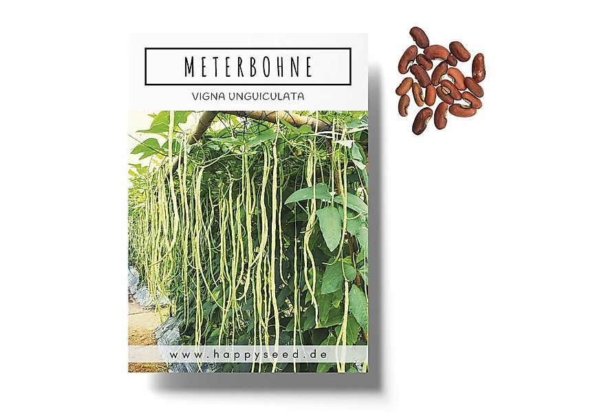 HappySeed Gemüsesamen Meterbohne Samen - Vigna unguiculata, Blumen günstig online kaufen