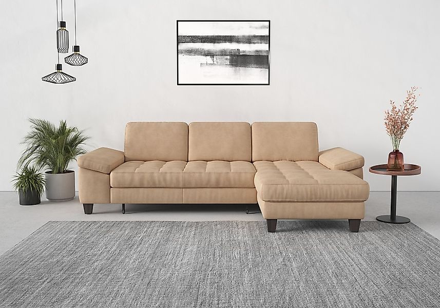 sit&more Ecksofa "Westham L-Form", Recamiere, mit oder ohne Bettfunktion, B günstig online kaufen