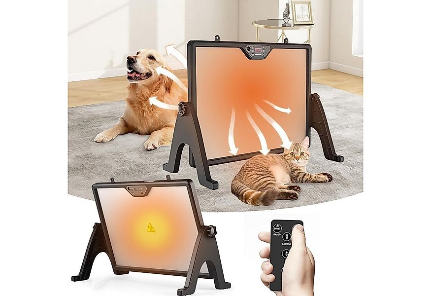 PRIISF Hundematte Katzen Hunde Einstellbare Temperatur Beidseitige Heizung günstig online kaufen