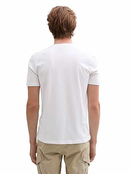 TOM TAILOR Denim T-Shirt, mit Frontprint günstig online kaufen