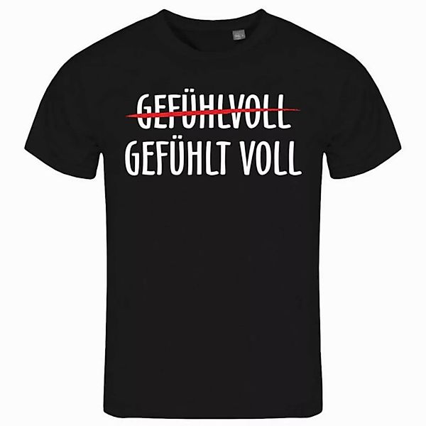 deinshirt Print-Shirt Herren T-Shirt Gefühlt Voll Funshirt mit Motiv günstig online kaufen