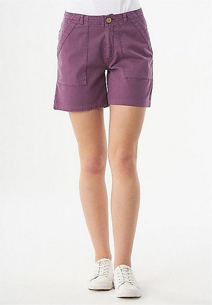 ORGANICATION Shorts Women's Garment Dyed Shorts in Purple günstig online kaufen