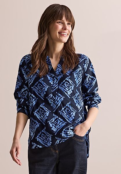 CECIL Langarmbluse aus softem Materialmix günstig online kaufen