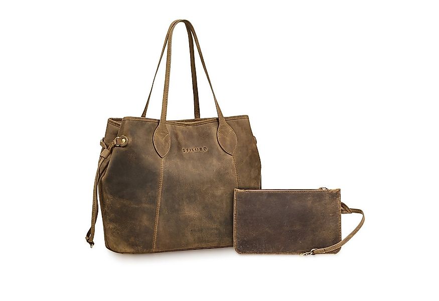 STILORD Handtasche "Camelia" 2-Teilige Shopper Tasche Damen Groß mit Geldbö günstig online kaufen