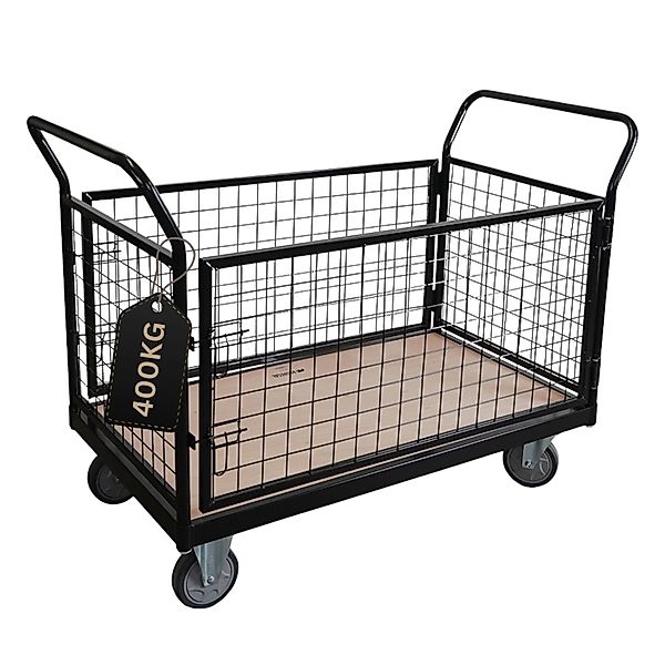 PROREGAL Profi Transportwagen Handwagen Materialwagen Plattformwagen Mit Ab günstig online kaufen