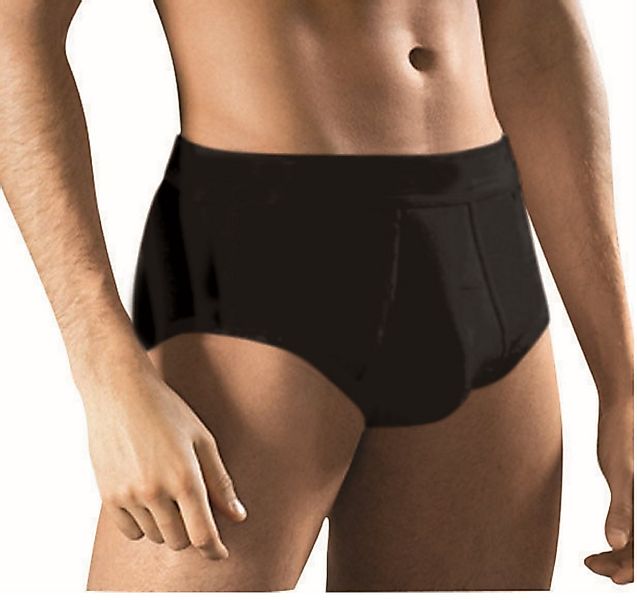 The Bakis Slip 6 Stück Herren Slips Unterhosen mit Eingriff Schwarz (Packun günstig online kaufen