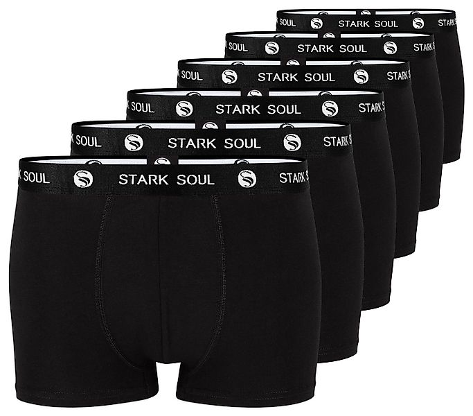 Stark Soul® Boxershorts Herren Boxershorts, Hipster im 6er Pack, Baumwoll-U günstig online kaufen