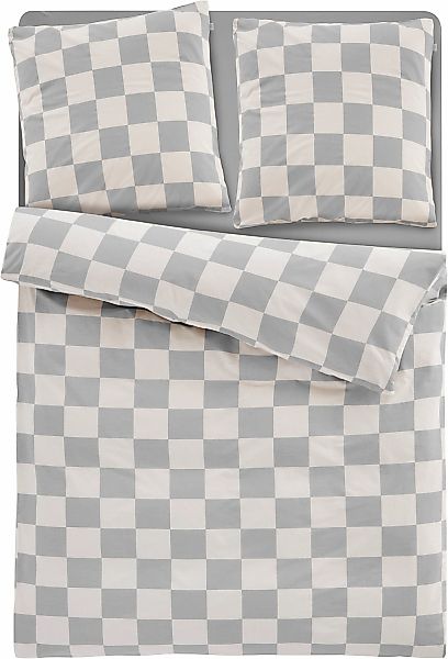 homsy by Ana Johnson Bettwäsche "Chessley" mit coolem Karo-Muster, ab Größe günstig online kaufen