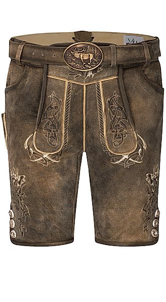 Nübler Trachtenlederhose "Lederhose kurz Konrad" günstig online kaufen