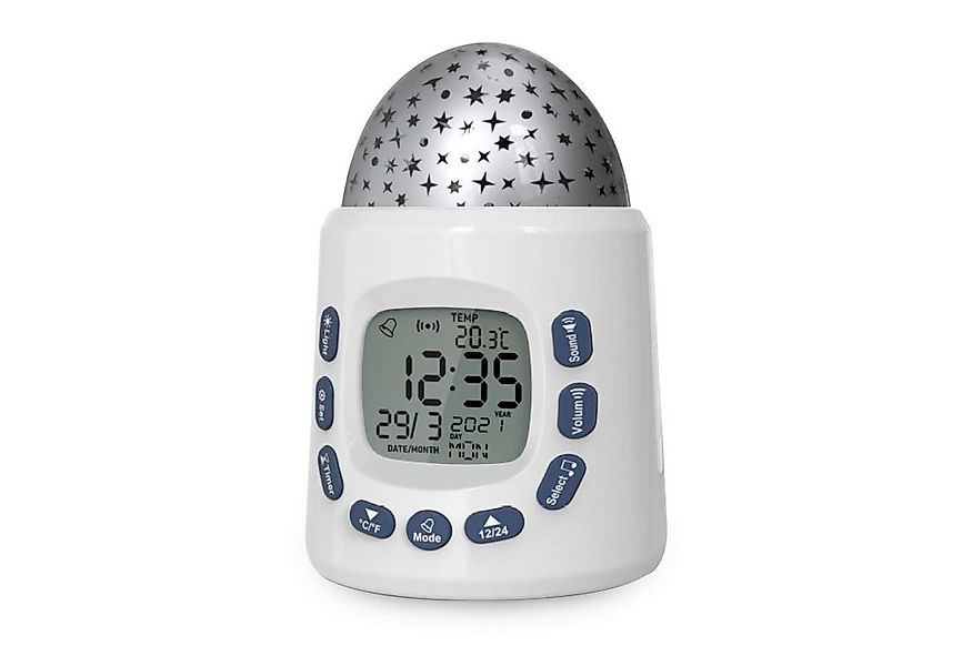 Miraval Quarzwecker Sternen-Projektionswecker günstig online kaufen