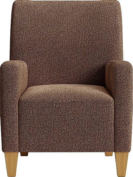 Home affaire Sessel »Viva« mit Federkern, mit Eichenfüßen günstig online kaufen