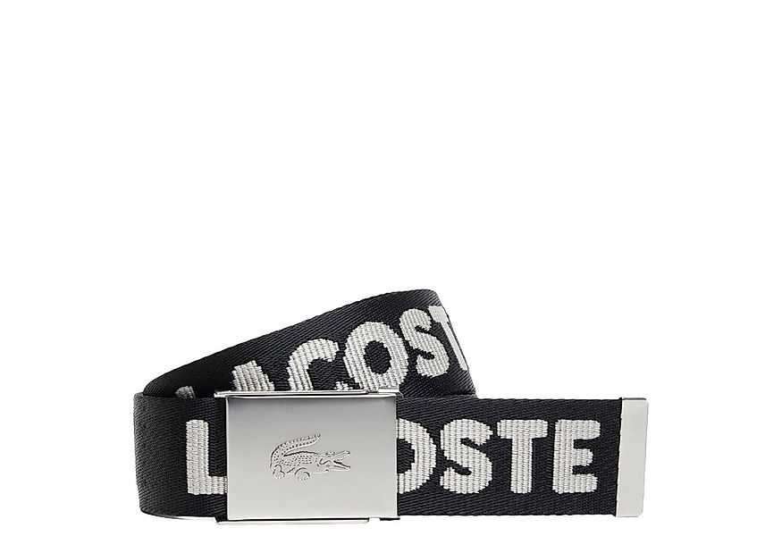 Lacoste Ledergürtel Accessoire Jacquard - Gürtel 4 cm (ecru/vanille-mandari günstig online kaufen