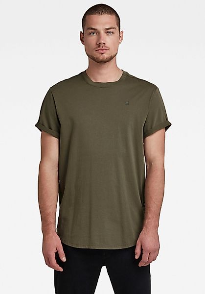 G-STAR Kurzarmshirt Lash Rundhals, Logoapplikation günstig online kaufen