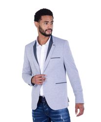 Denim Distriqt Jerseysakko Sportliches Jersey Sakko günstig online kaufen