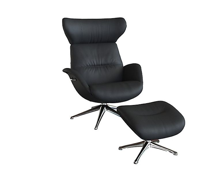 FLEXLUX Relaxsessel "Fernsehsessel More, ergonomisch, drehbar, robuster Fuß günstig online kaufen