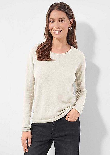 Alba Moda Strickpullover Pullover mit Rundhalsausschnitt günstig online kaufen