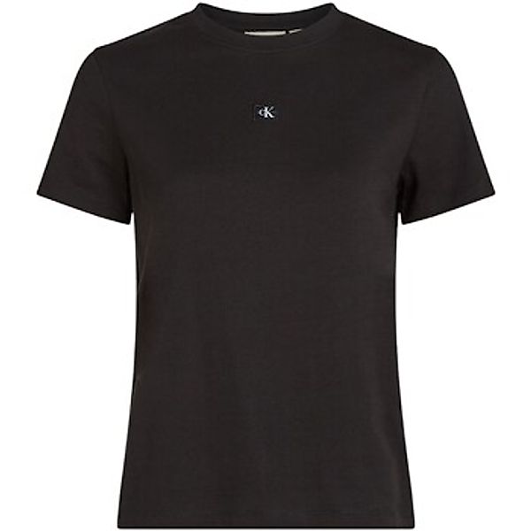 Calvin Klein Jeans  T-Shirt WOVEN LABEL REGULAR J20J225243 günstig online kaufen