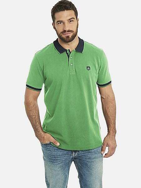 Jan Vanderstorm Poloshirt LAVRANS aus luftigem günstig online kaufen