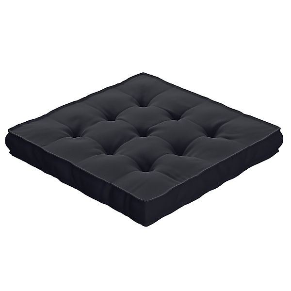 Sitzkissen Jacob mit Handgriff, schwarz, 50 x 50 x 10 cm, Crema (144-64) günstig online kaufen