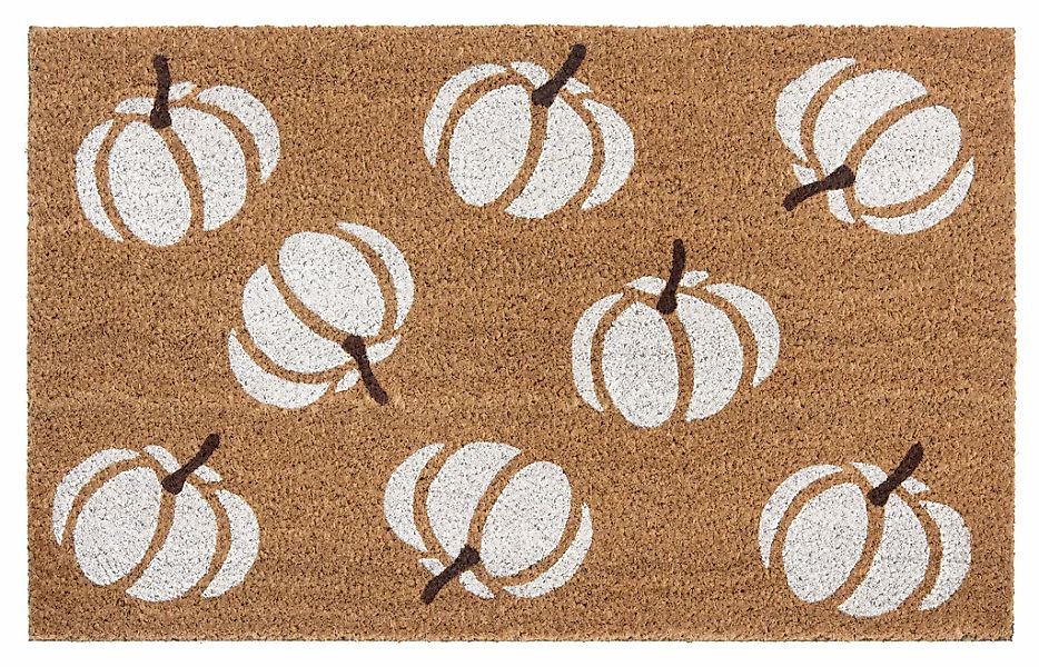 HANSE Home Fußmatte "Mix Mats Kokos Pumpkins, Türmatte" rechteckig 15 mm Hö günstig online kaufen