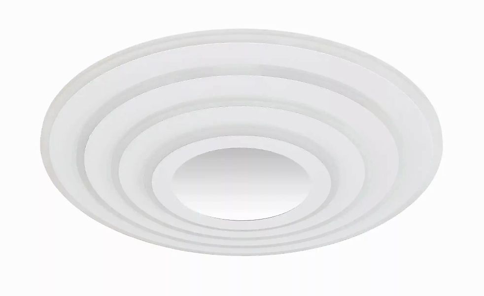 Globo LED-Deckenleuchte 1-flammig Weiß matt 420 x 67 mm günstig online kaufen