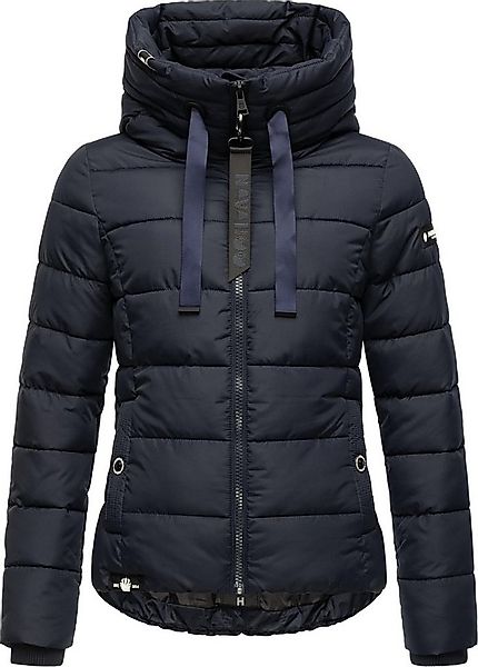 Navahoo Steppjacke Amayaa stylische Damen Winterjacke mit coolen Applikatio günstig online kaufen