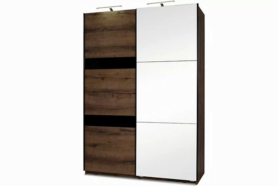 KONSIMO® Schiebetürenschrank MERO Kleiderschrank mit Einlegeböden, mit Klei günstig online kaufen