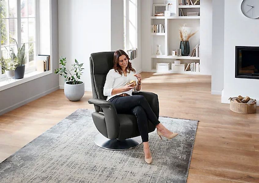 HUKLA Sessel »HU-ES19141« Set, Kopfpolsterverstellung, einstellbare Beinauf günstig online kaufen