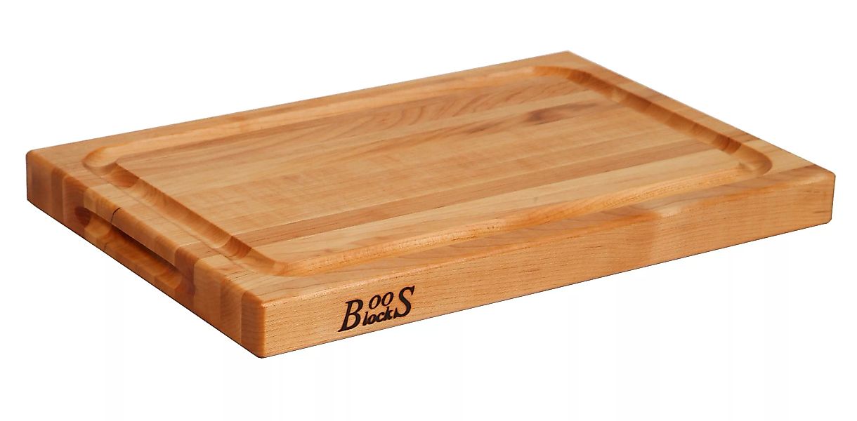 Boos Blocks Pro Chef-Groove Schneidebrett 46x31x4 cm mit Saftrille - Ahornh günstig online kaufen