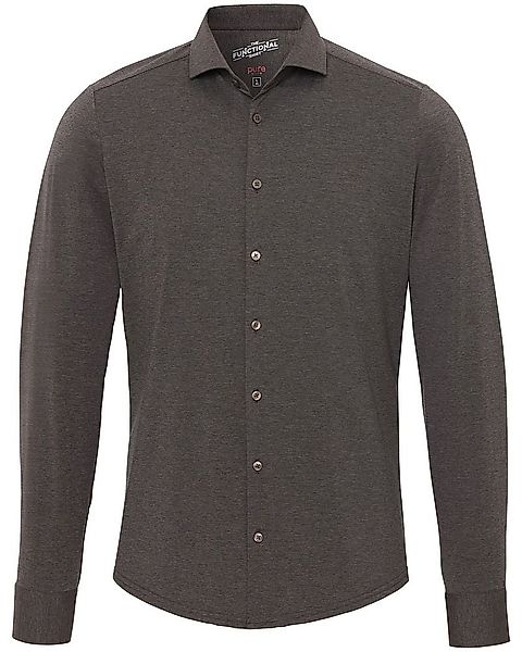 Pure H.Tico The Functional Shirt Braun - Größe 42 günstig online kaufen