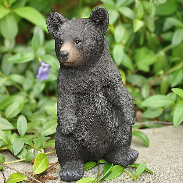 dazikemo Gartenfigur Dekofigur Gartenfigur Schwarzbär günstig online kaufen