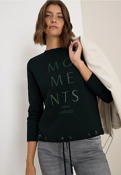 Sweatshirt mit Stickerei günstig online kaufen