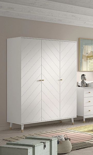 Vipack Kleiderschrank, (Made in Europe), mit 3 Drehtüren bietet viel Staura günstig online kaufen