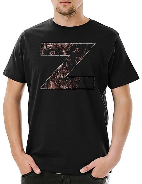 Urban Backwoods Print-Shirt Urban Backwoods Zombie Z Sign Herren T-Shirt Sc günstig online kaufen