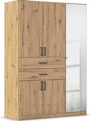 rauch Drehtürenschrank "Maika" mit Spiegel, 2 Schubladen, in verschiedenen günstig online kaufen