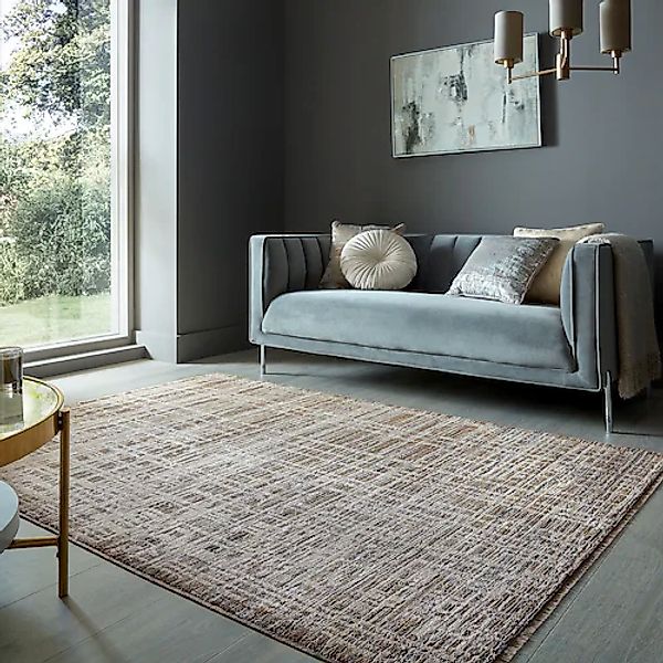 FLAIR RUGS Teppich »Lattice Abstract«, rechteckig, 7 mm Höhe, aus recycelte günstig online kaufen