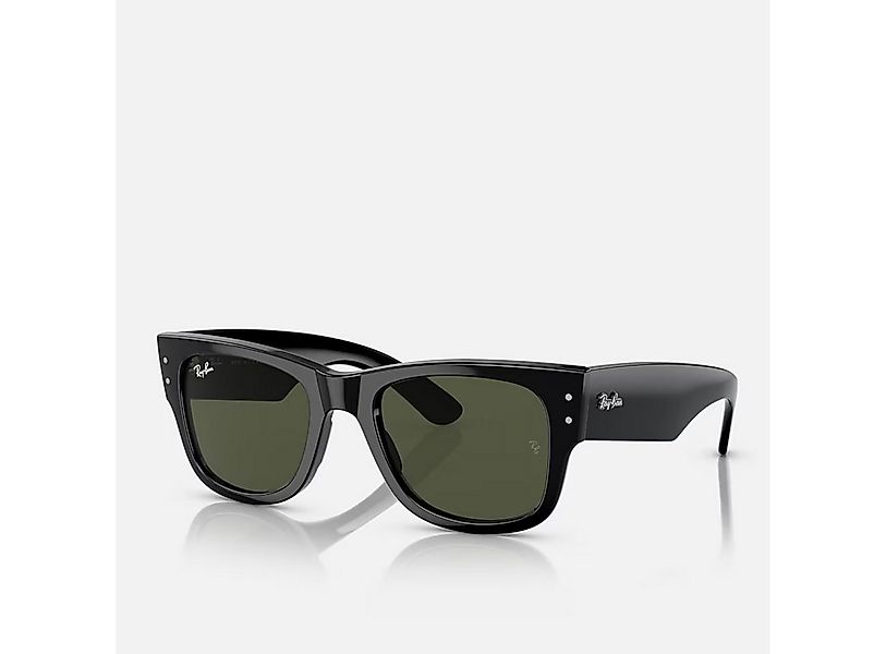 Ray-Ban Sonnenbrille Ray-Ban Mega Wayfarer Black Green günstig online kaufen