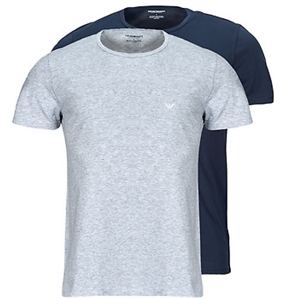 Emporio Armani T-Shirt Herren T-Shirt 2er Pack Baumwolle (Packung, 2er Pack günstig online kaufen