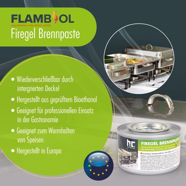 Höfer Chemie GmbH Brennpaste 200g FLAMBIOL® günstig online kaufen