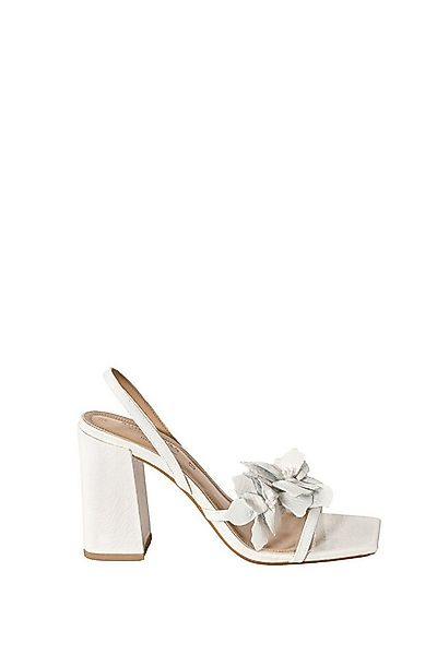 Next Signature Ledersandalen mit Blockabsatz und Blumen Sandale (1-tlg) günstig online kaufen