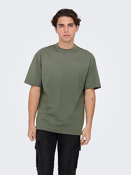 ONLY & SONS Rundhalsshirt ONSFRED RLX SS TEE günstig online kaufen